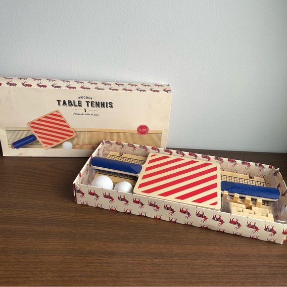 Wooden Table Tennis - Picture 1 of 3